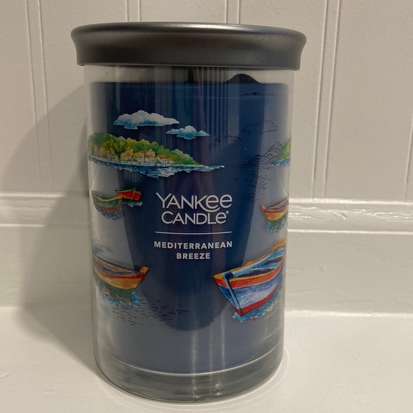 Yankee Candle ‘Mediterranean Breeze’ boat 🛶 candle 🕯